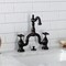 Kingston Brass Bridge Bathroom Faucet with Brass Pop-Up, Oil Rubbed Bronze KS7975AX - alternate 6